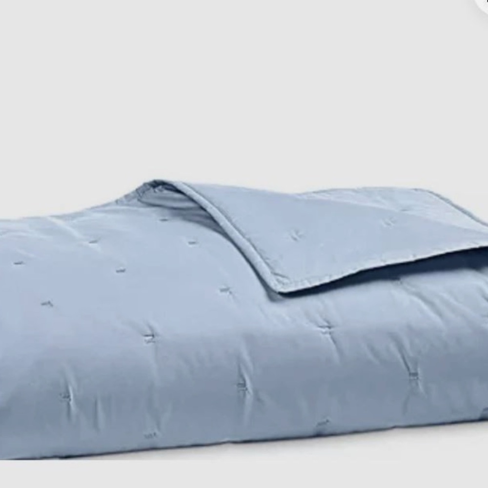 Sky Tufted Coverlet Set King (king Coverlet & 2 King Pillow Sham)-LIGHT BLUE NWT